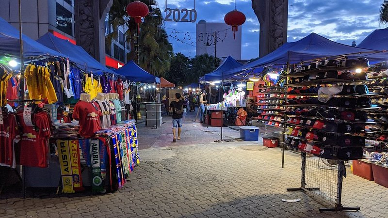 7 night markets in johor bahru Pasar Karat
