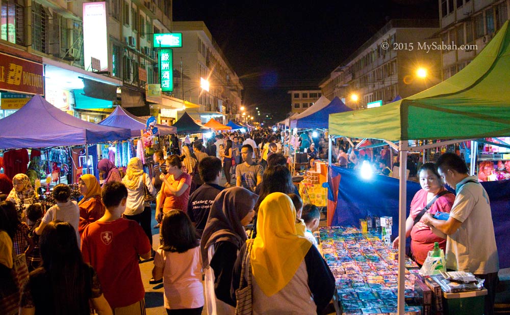 7 night markets in johor bahru Pasar Malam Kampung Bendahara